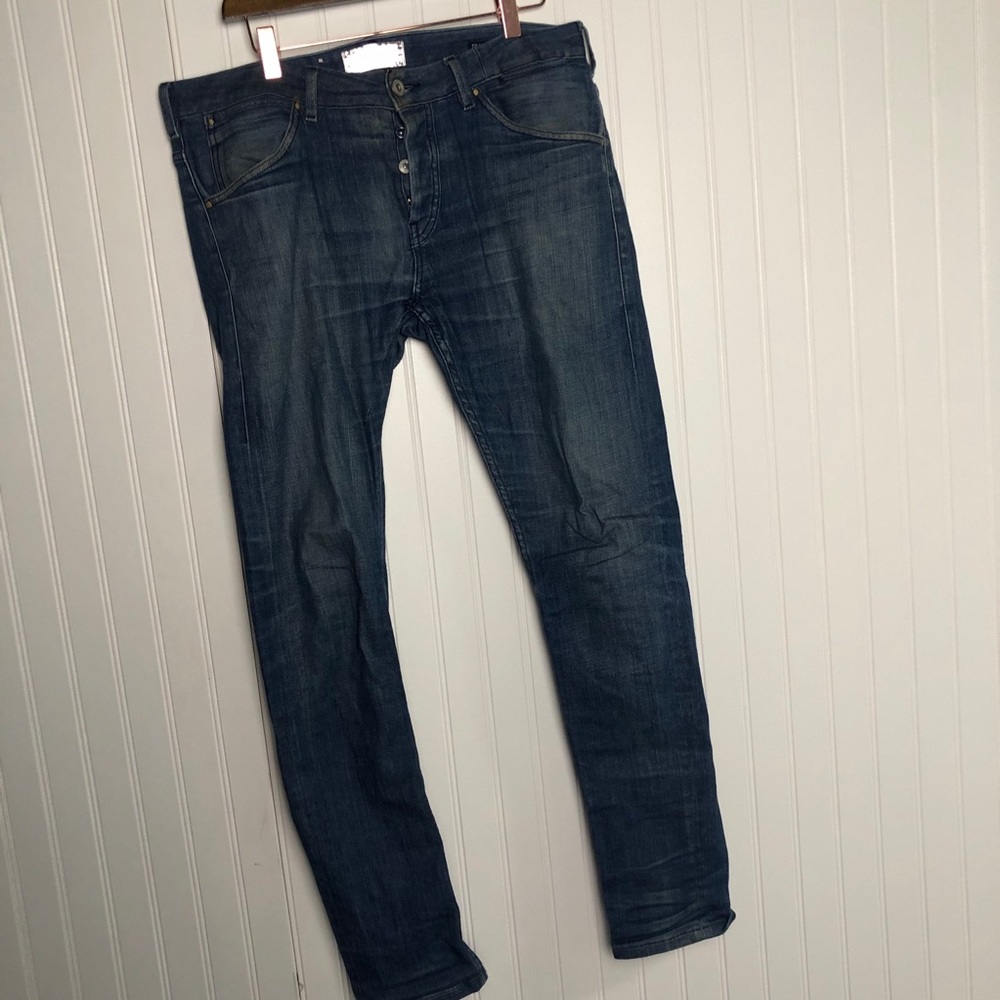 Scotch and soda Phadion x button fly skinny jeans